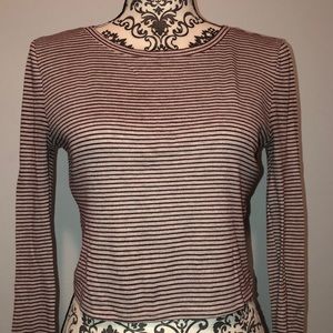 Forever 21 stripped crop top